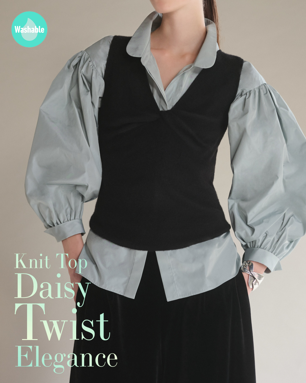 DAISY LIN | Official website and Online Boutique / Knit Top “Daisy