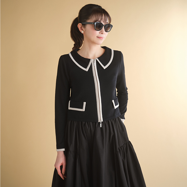 しっとりウールカーディガン“ Elegant Lady ”