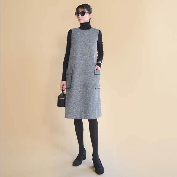 Classic Tweed "Tank Dress"