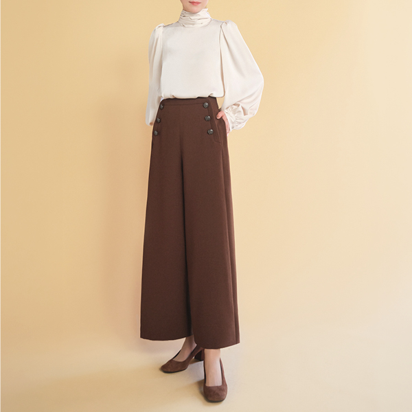High-waist Sailor Pants