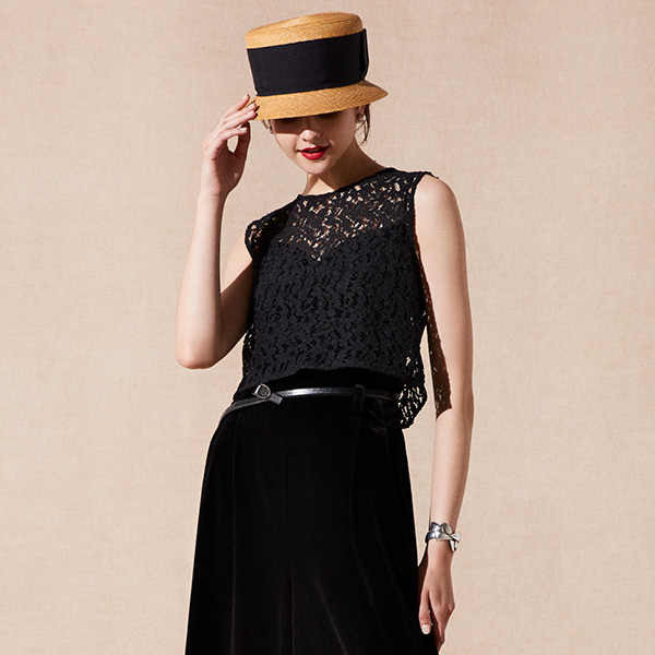 Venetian Top＆Camisole