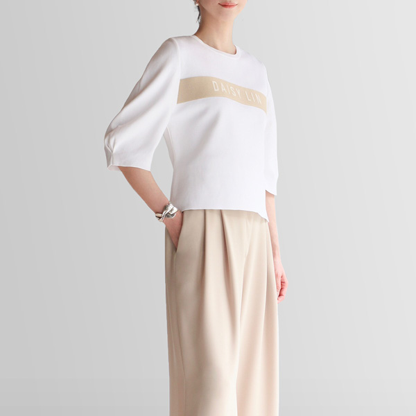 ニットトップ“Cocoon Sleeve Top"