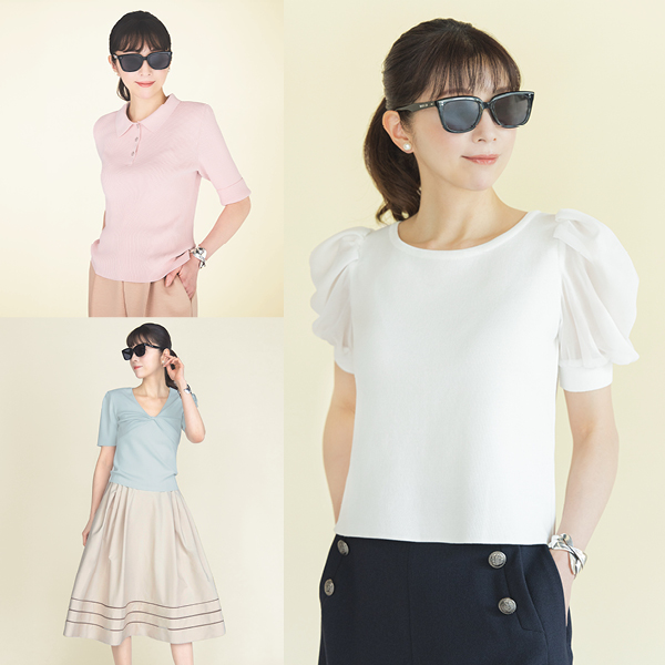 Summer Knit Tops Best 3選