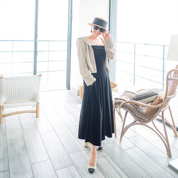 Cardigan “Hampton Sailor” & Daisy Velour Jump Suit II