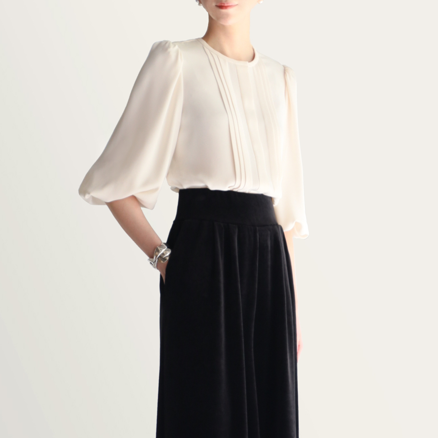 Daisy Puff Blouse II
