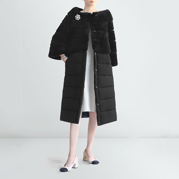 Love Fur Down 2WAY Coat "Upper Class"
