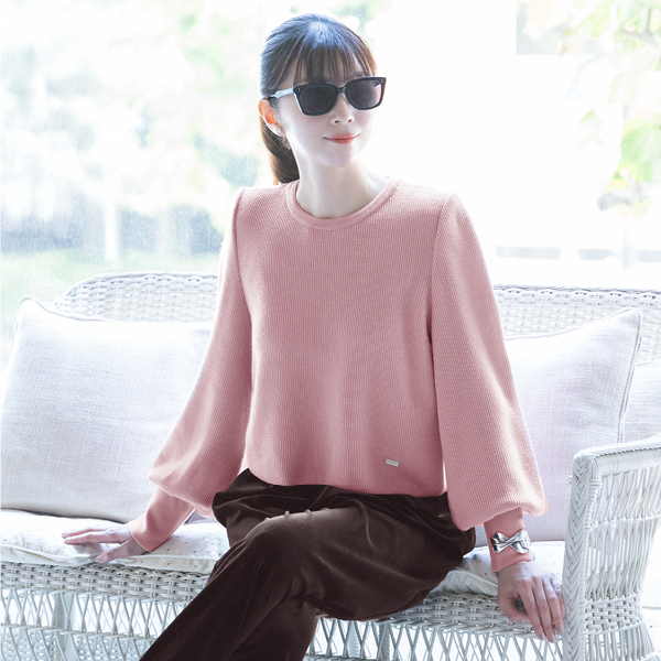 しっとりウール Sweater “Daily Puff”