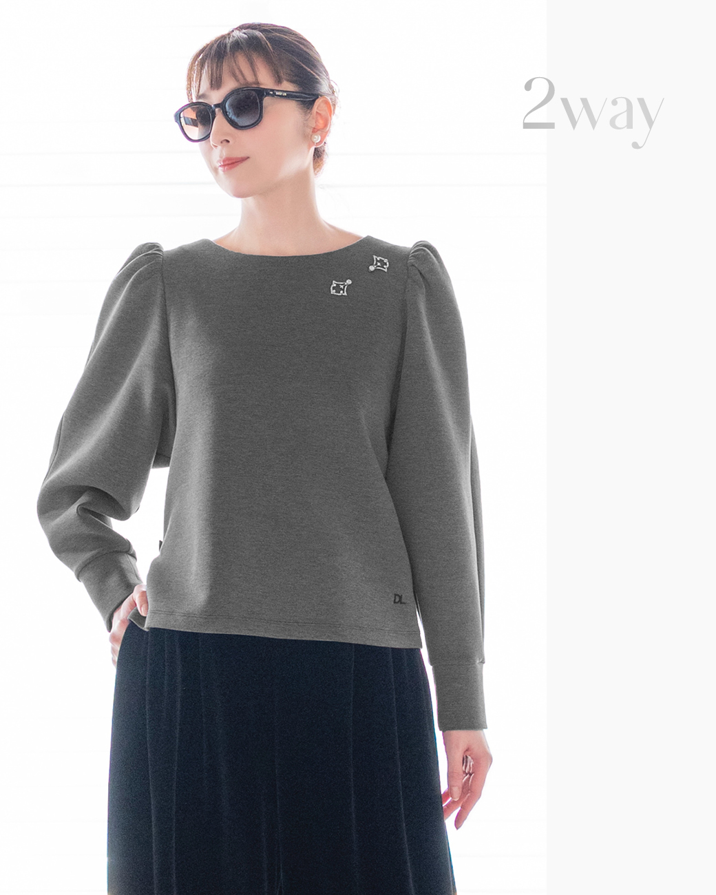 フォクシー デイジーリン Top Elegant Back Flare DAISY LIN | Official website and Online Boutique / Top