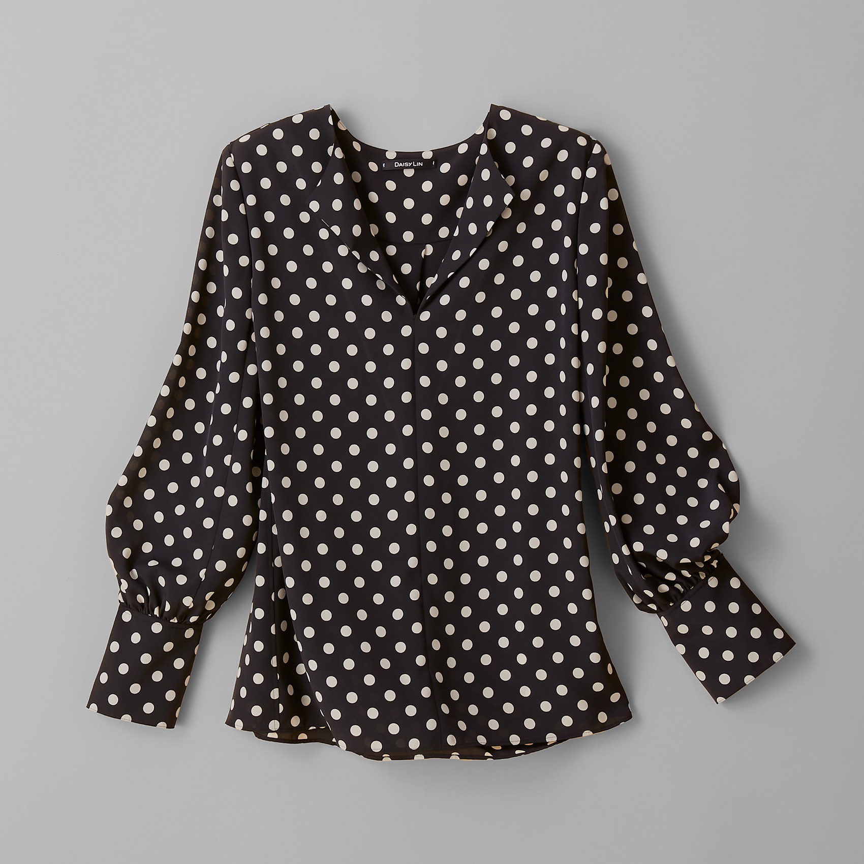 Daisy Sophisticate Blouse Dot print Début！