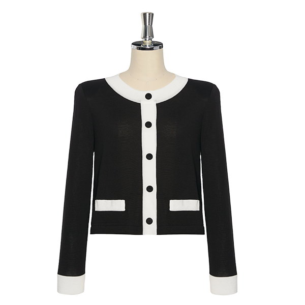 Daisy Classic Cardigan (Black)