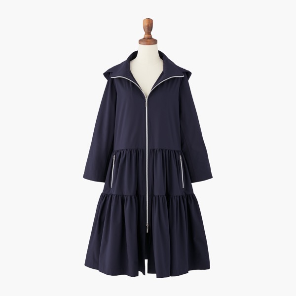 Happy Rainy Coat (Navy)