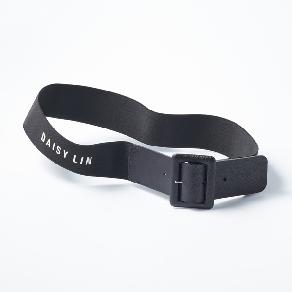 NOBIRU BELT ”DAISY LIN" (Black Black)