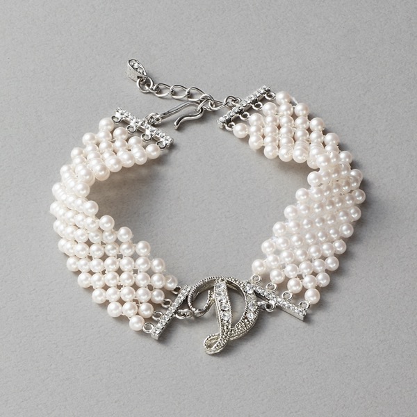 Bracelet "Pearl Princess" (Pearl White)