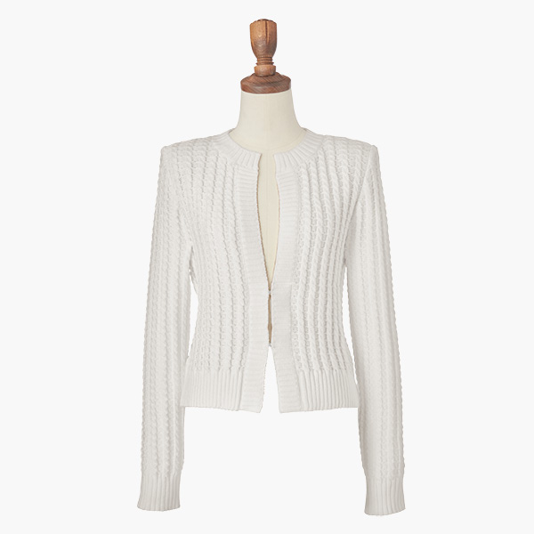 Knit Jacket "Daisy Hampton" (Ivory)