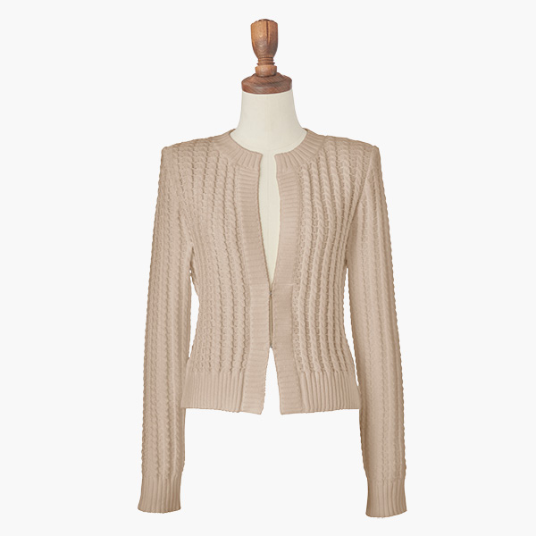 Knit Jacket "Daisy Hampton" (Beige)