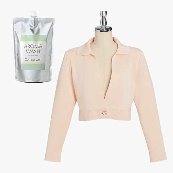 Upper Class Cardigan (Light Beige)& DAISY LIN AROMA WASH Ⅱ 1L 詰替用