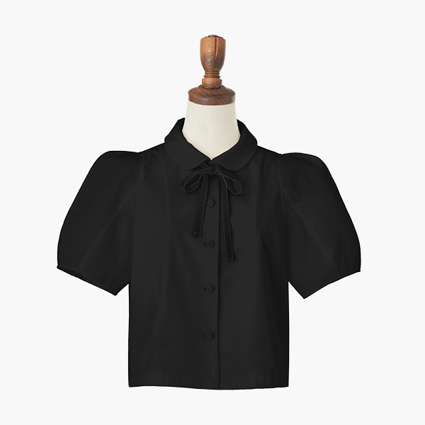 Blouse “Lady Anne” (Black Black)