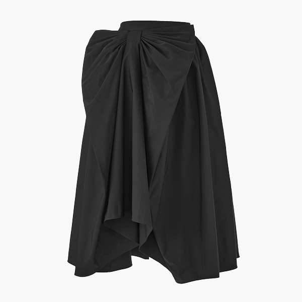 Skirt "Princess Flare" (Black Black)