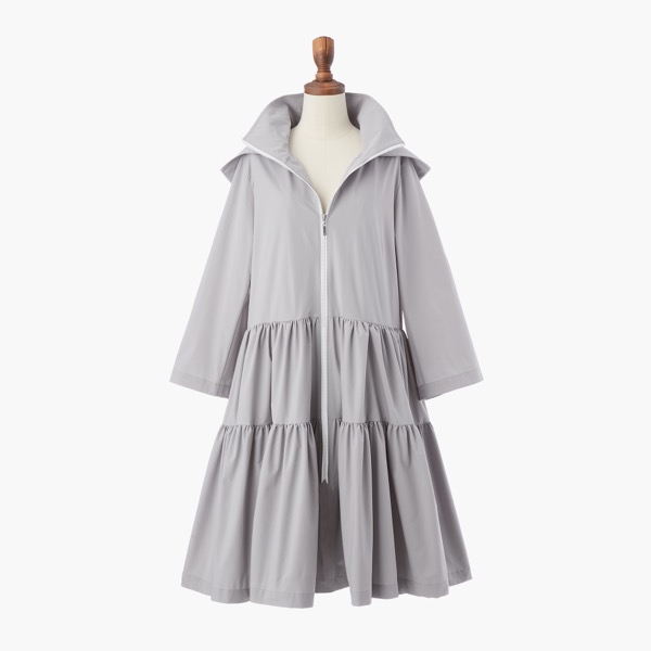 Happy Rainy Coat (Light Gray)