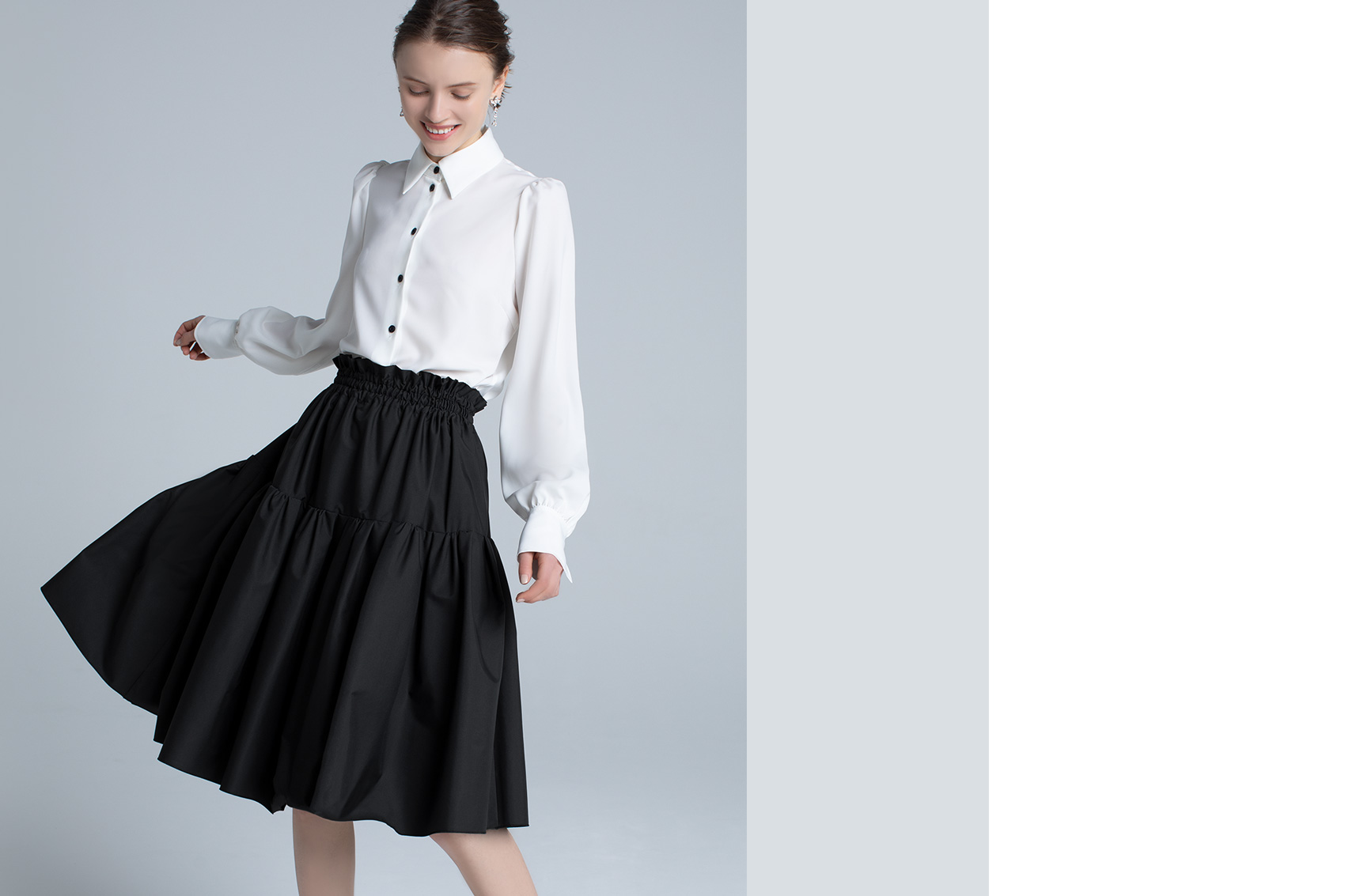 新品未使用 DAISY LIN raku raku skirt 42 スカート-