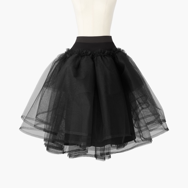 Skirt "Barbie Cocktail Tulle" (Black Black)