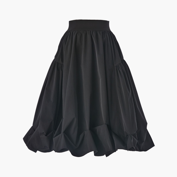 Skirt "Luxe noir"（Black Black）