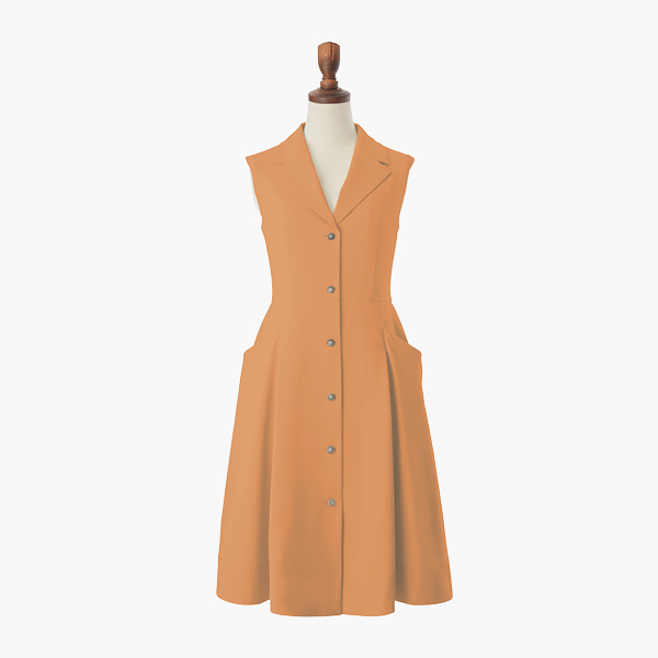 Dress "Miss Daisy" (Orange)