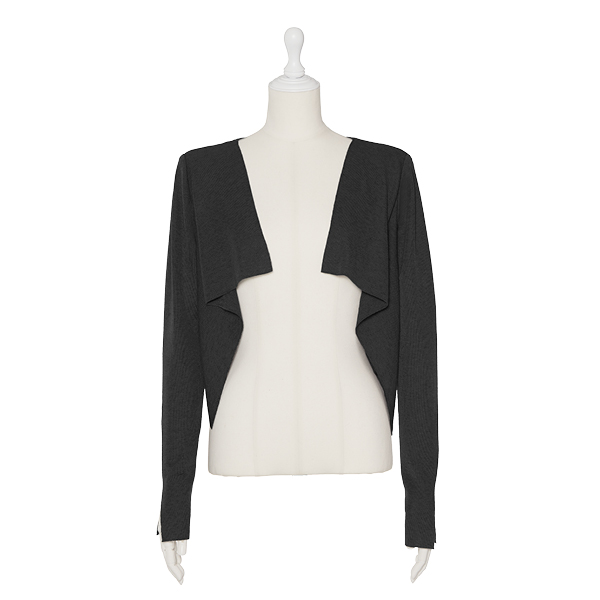 Two-Way Seaweed Cardigan(Black)
