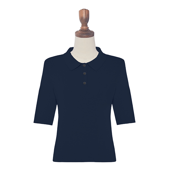 Knit Top “Stylish Ivy”(Midnight Blue)