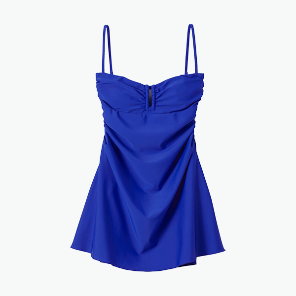 SWIM DRESS "Hollywood Lady" (Royal Blue)