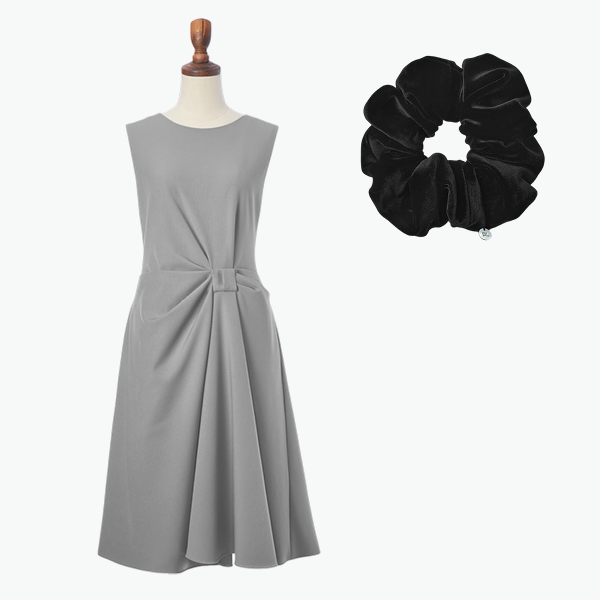 Dress "Calla Lilly” (Sophie Gray) & DAISY VELOUR Chou Chou Elegant Size
