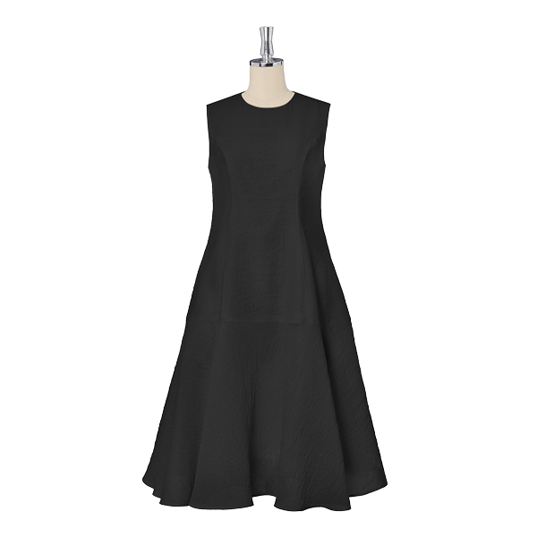 Dress “Airy Elegance” (Black Black)