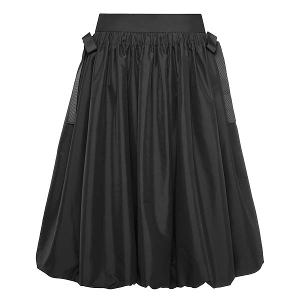 Skirt "Tulip Ribbon" (Black Black)