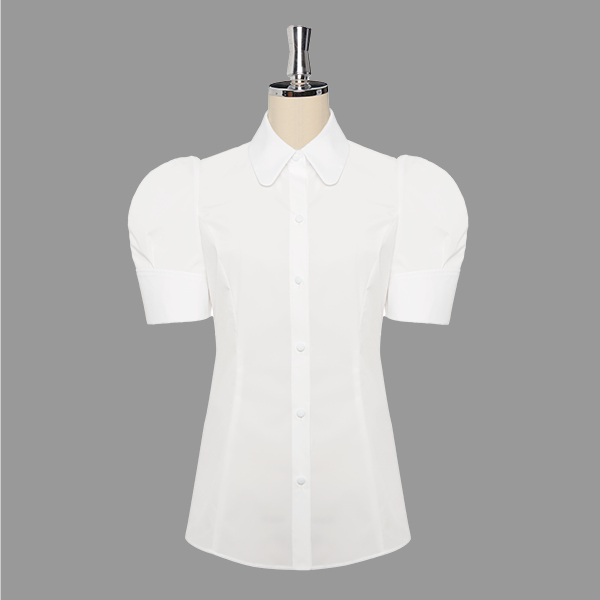 Blouse “Daisy Puff Sleeve” (White)