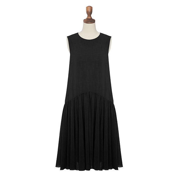 さらさらAiry ワンピース(Black Black)