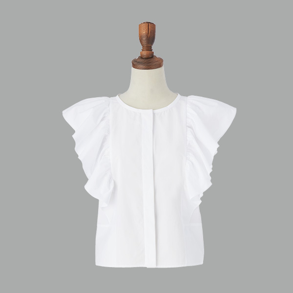 Blouse "Daisy Frill Frill" (White)