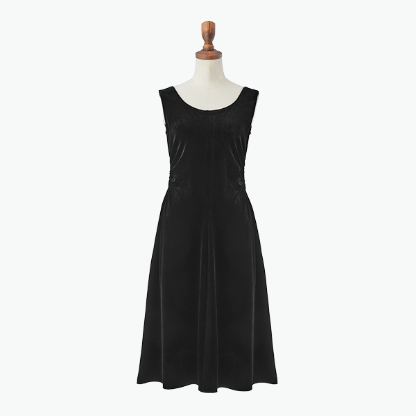 Taylor Dress (Velvet Black)