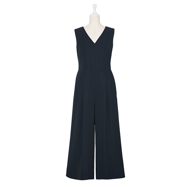 Jump Suit "Elegant V”(Midnight Blue)