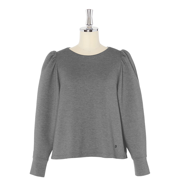 Top "Elegant Back Flare II" (Rich Gray)