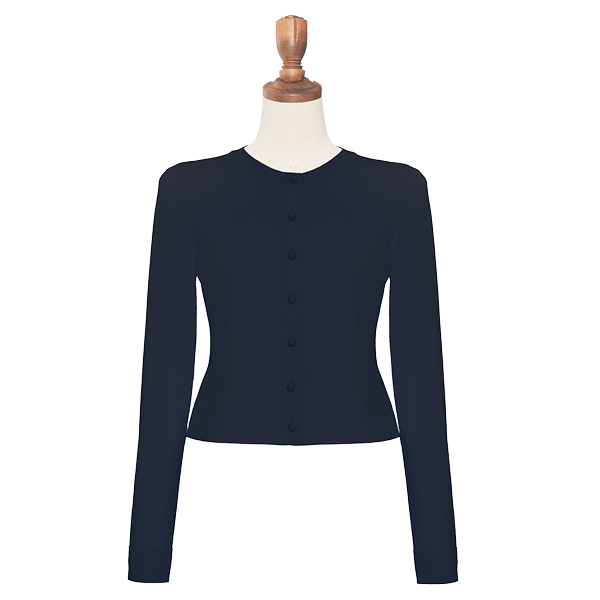 Knit Cardigan "Daisy Luxe"(Midnight Blue)