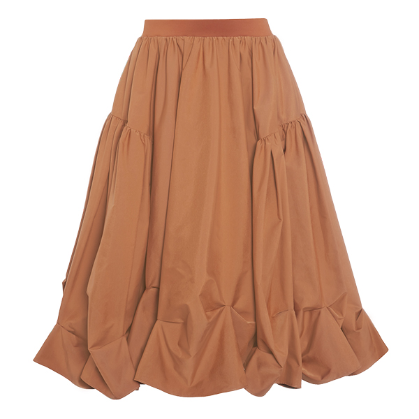 Skirt "Luxe noir II" (Antique Brown)