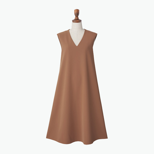 Dress "Bell Flare" (Cafe au lait)