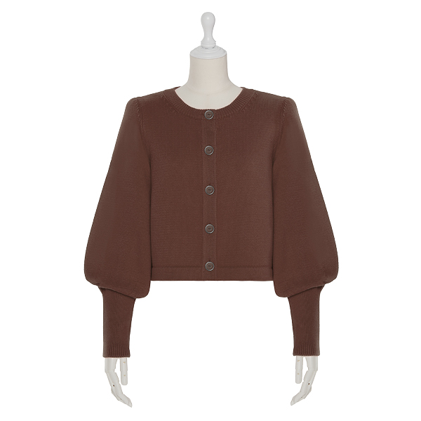 Tulip Cardigan(Antique Brown)