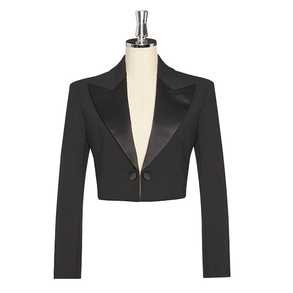 Washable Tuxedo Jacket (Black Black)