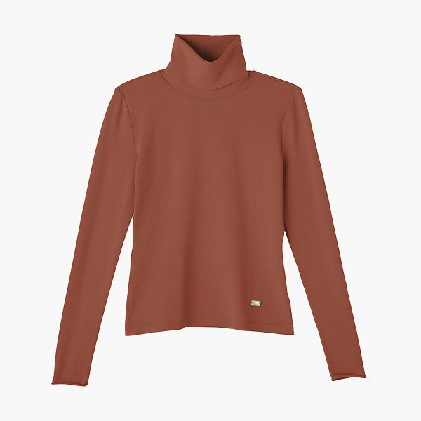 Washable Audrey High Neck (Antique Brick)