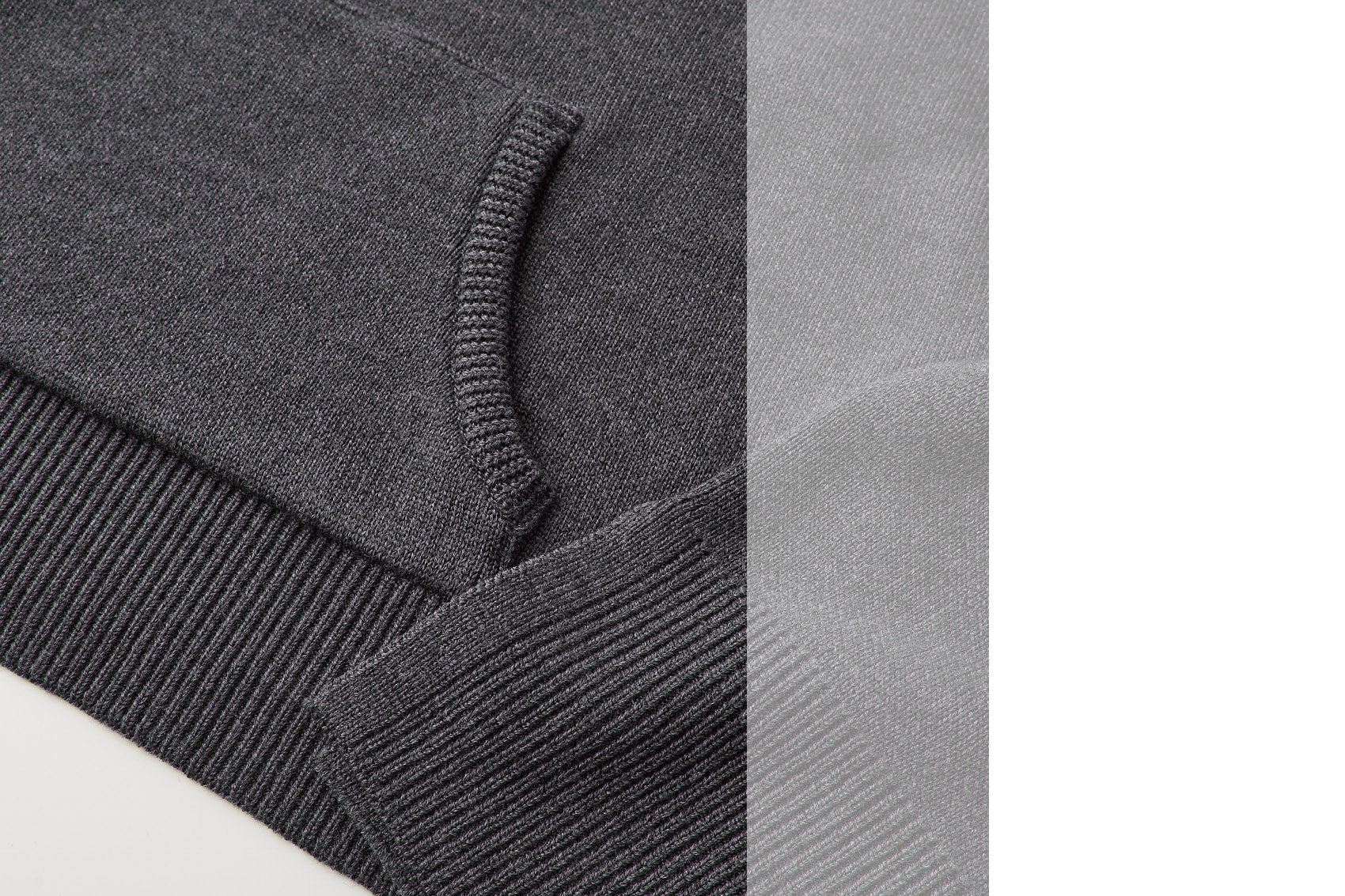 DAISY LIN しっとりウールパーカ 