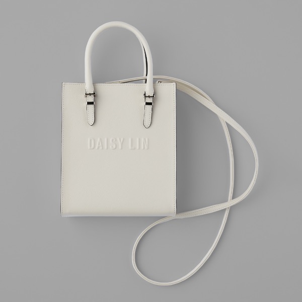 DL Mini Tote Bag (White)