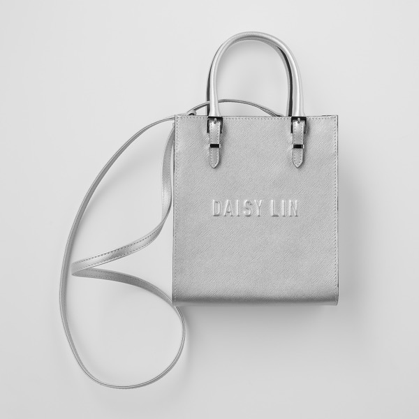 DL Mini Tote Bag (Silver)