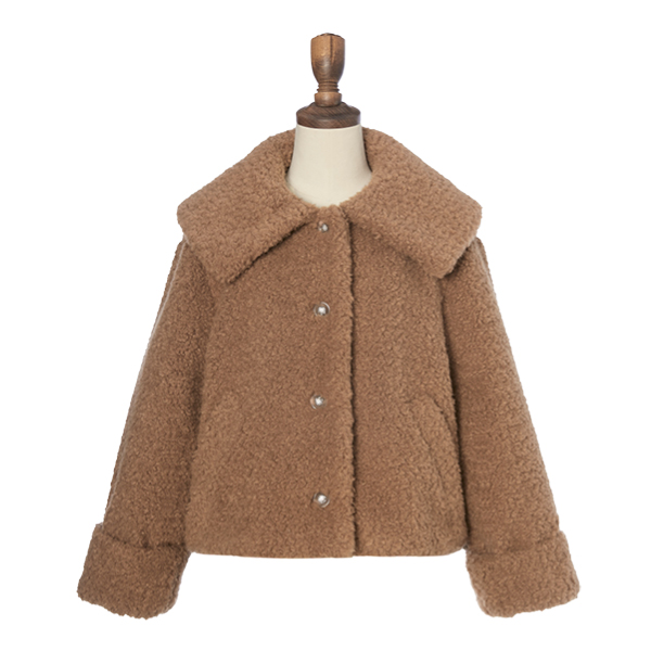 Coat "Daisy Hug" (Caramel Brown)