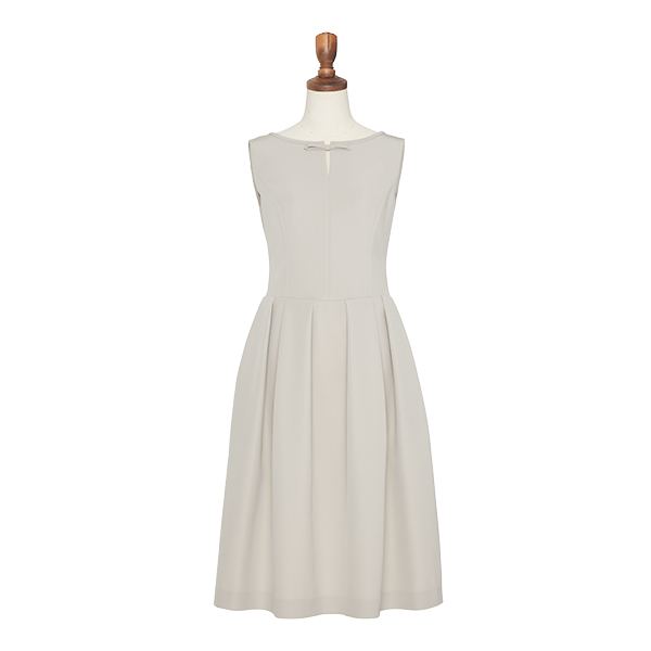 Dress "Daisy Ribbon"(Powder Beige)